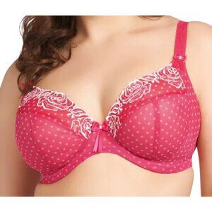 Elomi Womens Plus Size Underwire Full Coverage Bra 44E